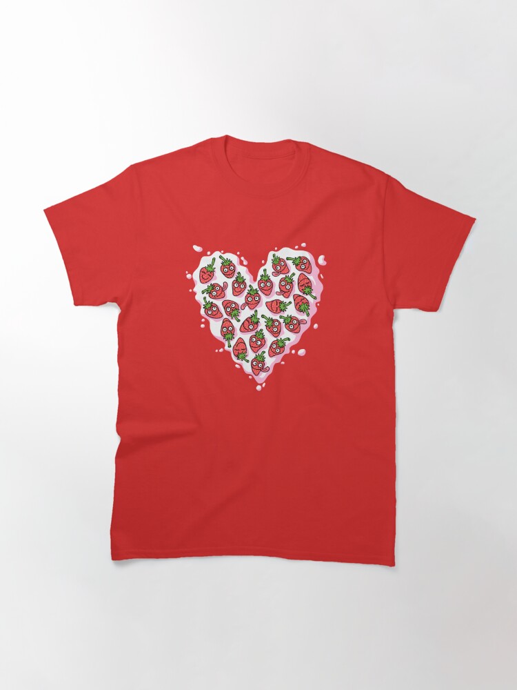 Disover Strawberries And Cream Classic T-Shirt