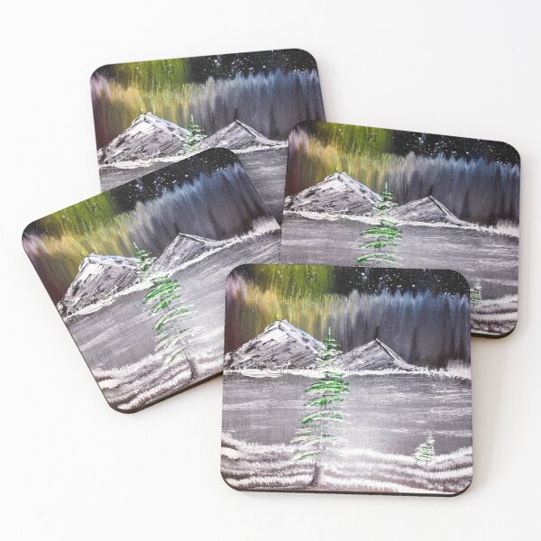 Item preview, Norther Lights Alaska Landscape Painting designed and sold by Gordon Nelson.