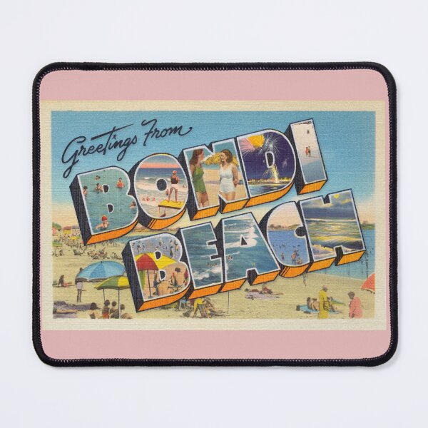 Item preview, Bondi Beach Vintage Style Postcard designed and sold by reapolo.