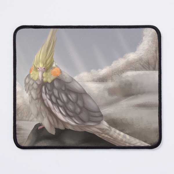 Item preview, Sleepy cockatiel designed and sold by DragonArtist15.