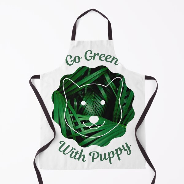 Item preview, Go Green With Puppy designed and sold by kucingmaikan.