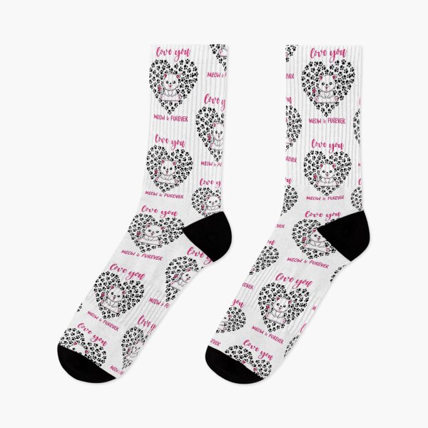 Item preview, Love you MEOW and FURever designed and sold by OverbeeDesigns.