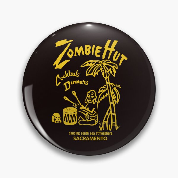 Item preview, Zombie Hut Tiki Bar Matchbook Art designed and sold by Dan Vado.