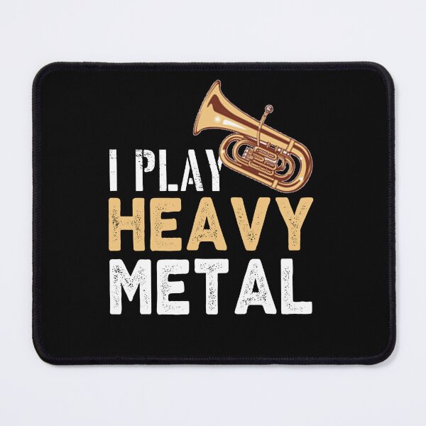 Item preview, Tuba Player Gift, I play heavy metal Birthday Gifts Tubaist Funny Musician  Band Gift  Funny Rude Offensive saying, designed and sold by joygift369.