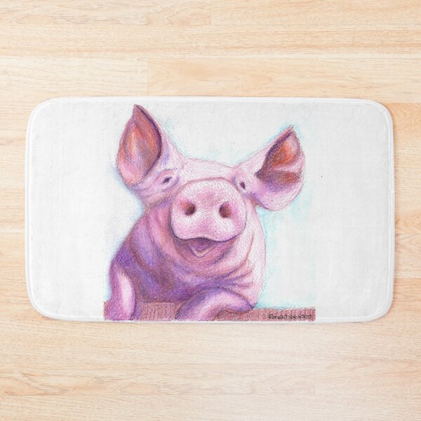 Item preview, Farmland Pig designed and sold by ReneeDixonArt.