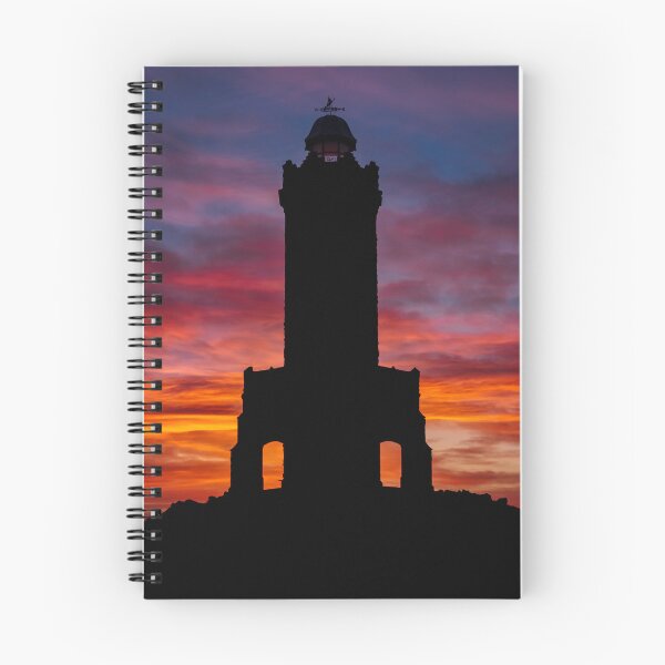 Item preview, Sunrise at Darwen Tower (Red Sky) designed and sold by Shafiq Khan.