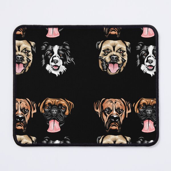 Item preview, Artistic dog face designs sticker pack 10 designed and sold by SamRVstore.