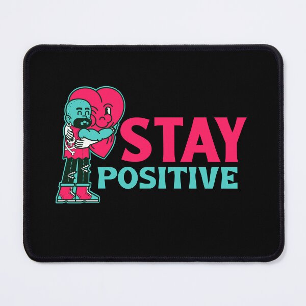 Item preview, Masculine Equality Stay Positive Hugging Heart Man designed and sold by LADistrictGarb.