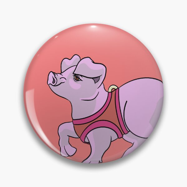 Item preview, Pig In A Harness  designed and sold by Emma Martinez.