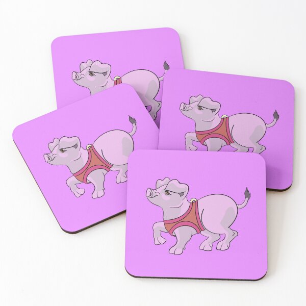 Item preview, Pig In A Harness  designed and sold by Emma Martinez.
