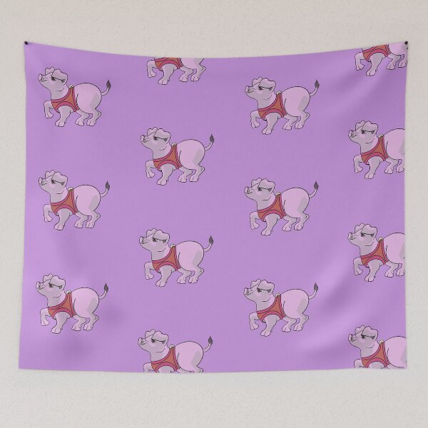 Item preview, Pig In A Harness  designed and sold by Emma Martinez.