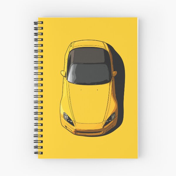 Item preview, AP1 - Yellow Japanese Roadster Profile - Top view designed and sold by ApexFibers.