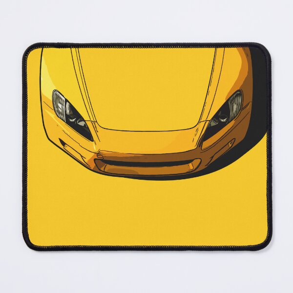 Item preview, AP1 - Yellow Japanese Roadster Profile - Top view designed and sold by ApexFibers.