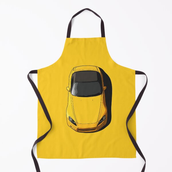 Item preview, AP1 - Yellow Japanese Roadster Profile - Top view designed and sold by ApexFibers.