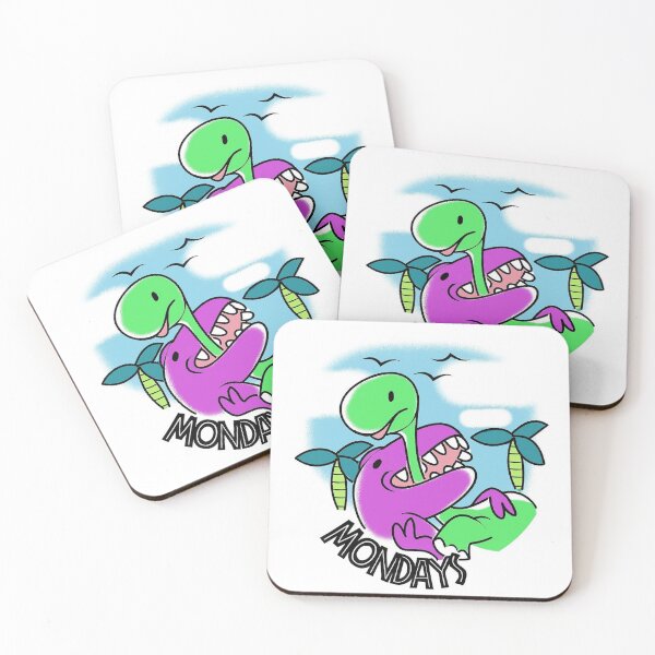 Item preview, Jurassic Mondays designed and sold by LowResDesigns.
