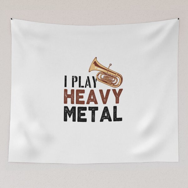 Item preview, Tuba Player Gift, I play heavy metal Birthday Gifts Tubaist Funny Musician  Band Gift  Funny Rude Offensive saying, designed and sold by joygift369.