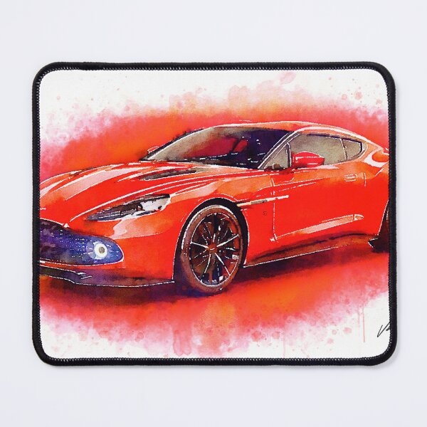 Item preview, Watercolor Super Car Collection - Vanquish by Vart designed and sold by vartstudio.