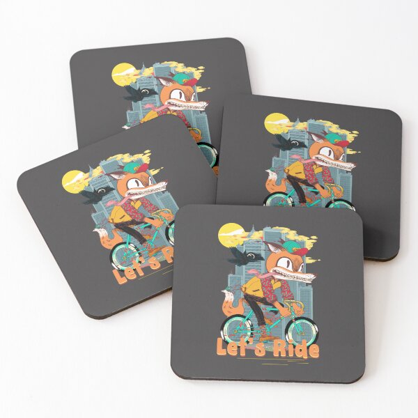 Aperçu de l'œuvre Cadeau de vélo de vélo de renard drôle créée et vendue par SweetbeStore.
