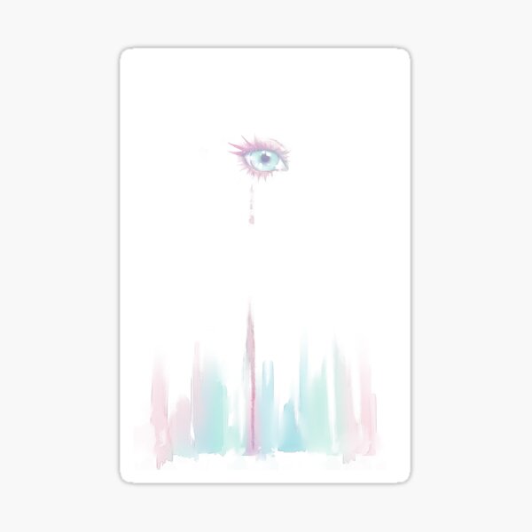 Crying Colors Sticker
