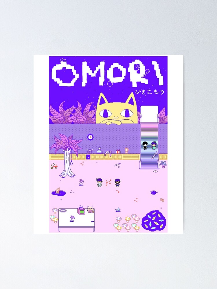 Omori sprites  Poster for Sale by Windhdesigns