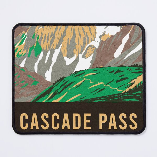 Item preview, Cascade Pass North Cascades National Park designed and sold by JordanHolmes.