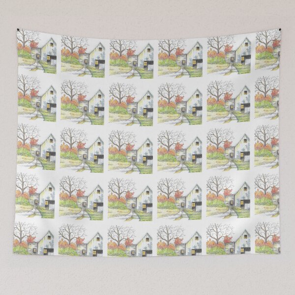 Item preview, Farmland House designed and sold by ReneeDixonArt.