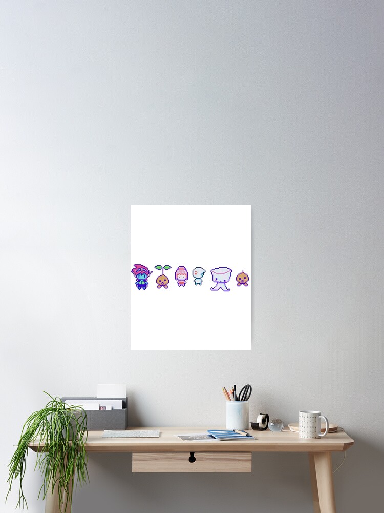 Omori sprites  Poster for Sale by Windhdesigns