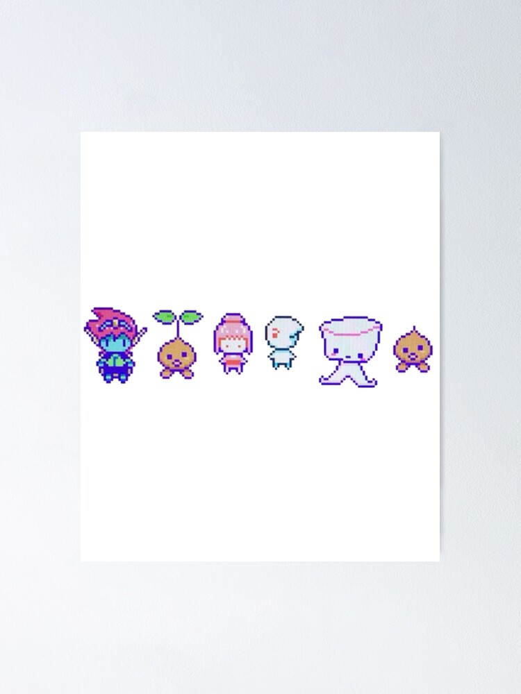 Omori sprites  Poster for Sale by Windhdesigns