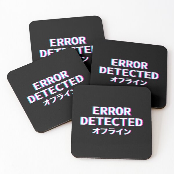 Item preview, Error 404 Detected Non Binary Anime Punk Japanese Aesthetic designed and sold by JustLivinLife.