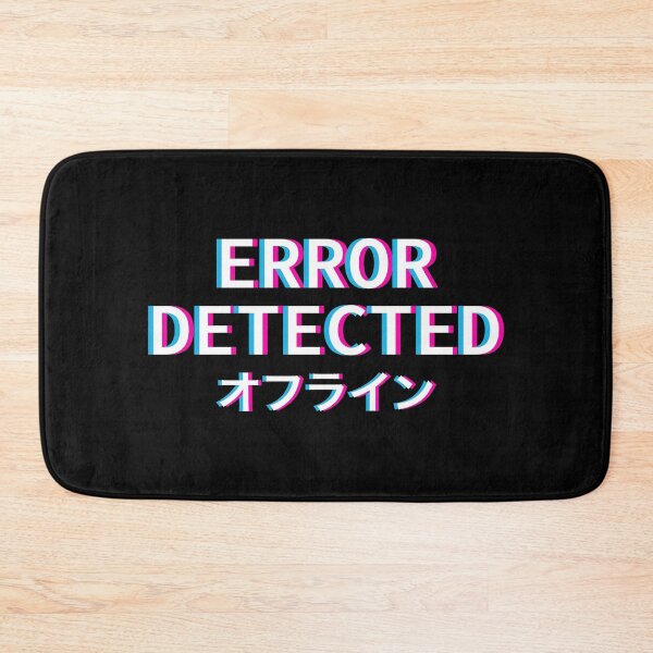 Item preview, Error 404 Detected Non Binary Anime Punk Japanese Aesthetic designed and sold by JustLivinLife.
