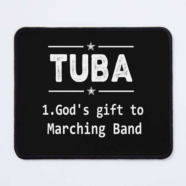 Item preview, Tuba Player Gift, tuba god's gift to marching band Tubaist Funny Musician Band Gift Funny Rude Offensive saying, designed and sold by joygift369.