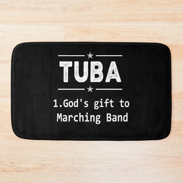 Item preview, Tuba Player Gift, tuba god's gift to marching band Tubaist Funny Musician  Band Gift  Funny Rude Offensive saying, designed and sold by joygift369.