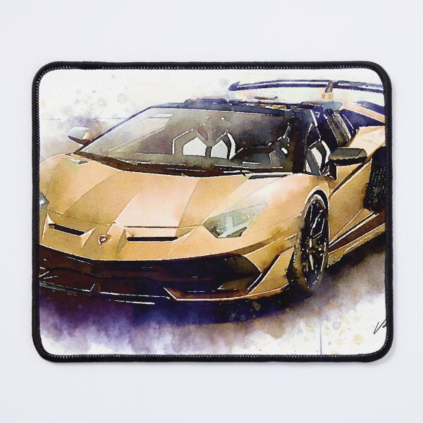 Item preview, Watercolor Super Car Collection - Aventador by Vart designed and sold by vartstudio.