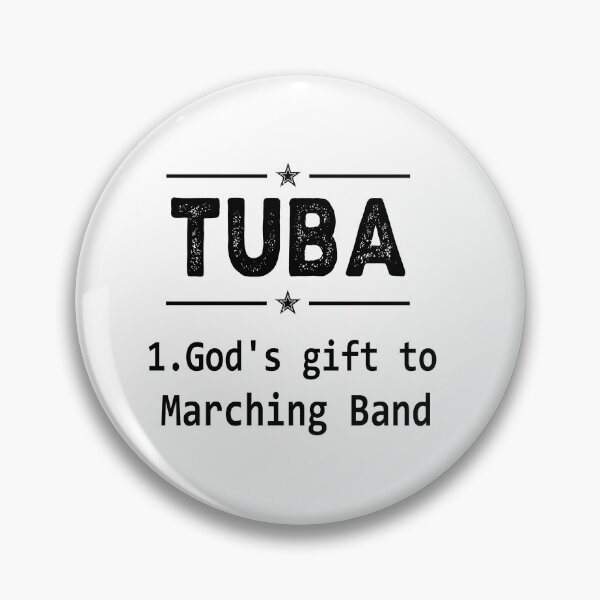 Item preview, Tuba Player Gift, tuba god's gift to marching band Tubaist Funny Musician  Band Gift  Funny Rude Offensive saying, designed and sold by joygift369.