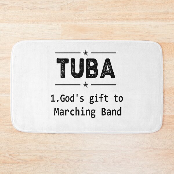 Item preview, Tuba Player Gift, tuba god's gift to marching band Tubaist Funny Musician  Band Gift  Funny Rude Offensive saying, designed and sold by joygift369.