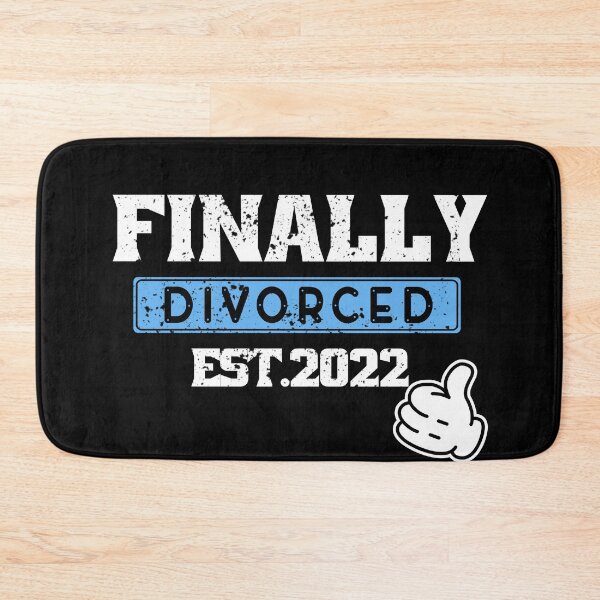 Aperçu de l'œuvre Enfin divorcé Est 2022 Funny Divorce Woman Party Humour créée et vendue par Eddie SH.