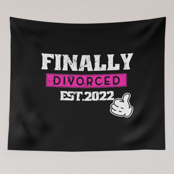 Item preview, Finally Divorced Est 2022 Funny Divorce Woman Party Humor designed and sold by Eddie SH.