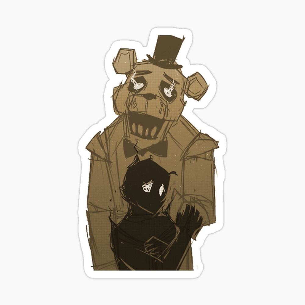 Golden Freddy dead-coffee - Illustrations ART street