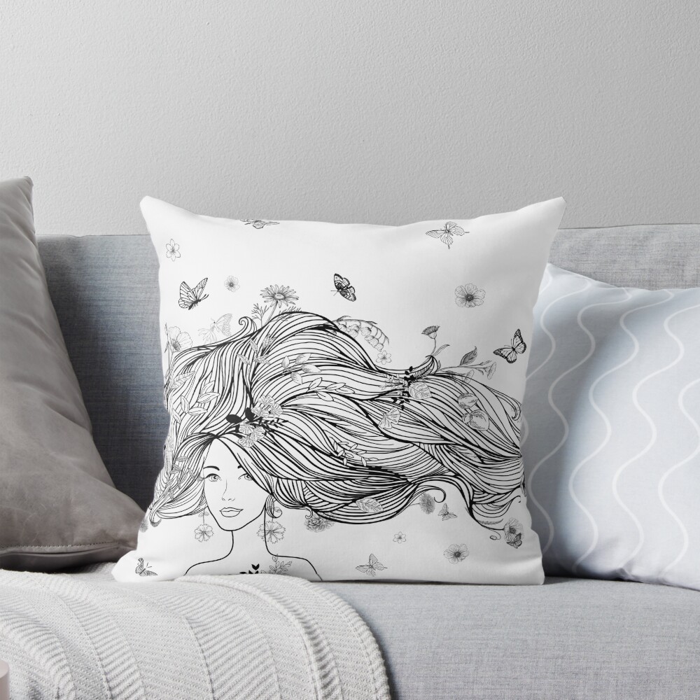 Item preview, Throw Pillow designed and sold by HaPi88.