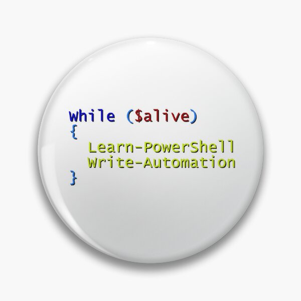 Item preview, While Alive Learn PowerShell & write automation designed and sold by CodingCaroline.