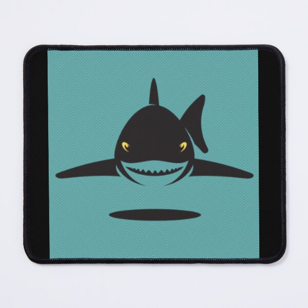Item preview, PREDATOR SHARK WITH YELLOW EYES SWIMMING THE OCEAN  designed and sold by MrCreativeArts.