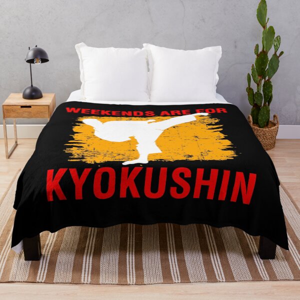 Item preview, Weekends Are For Kyokushin Martial Arts Karate Quote print designed and sold by jakehughes2015.
