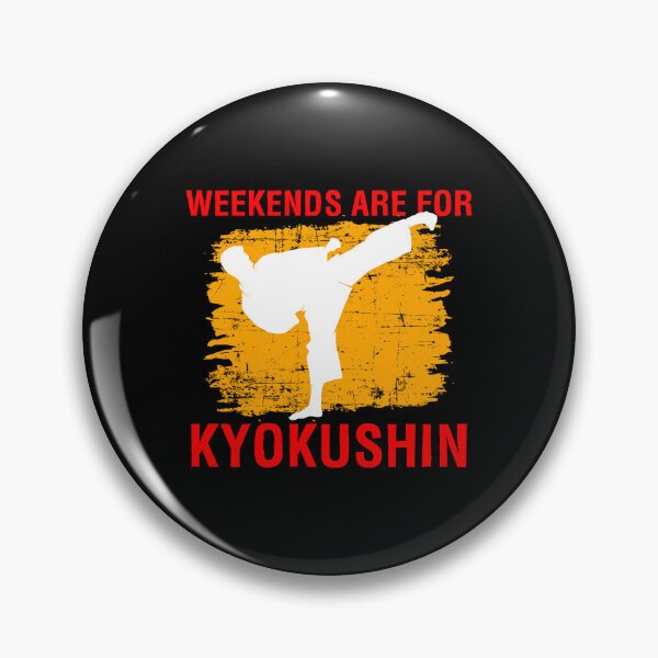 Item preview, Weekends Are For Kyokushin Martial Arts Karate Quote print designed and sold by jakehughes2015.