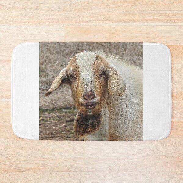 Item preview, smiling billy goat designed and sold by Stephanie  Skeem.