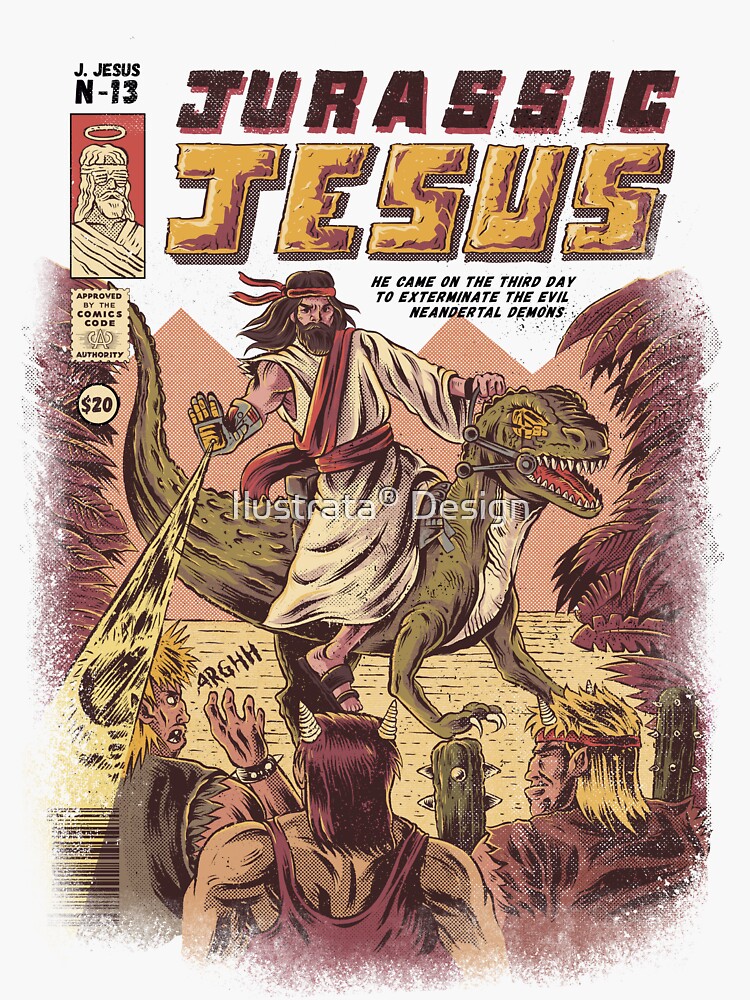 jurassic jesus t shirt