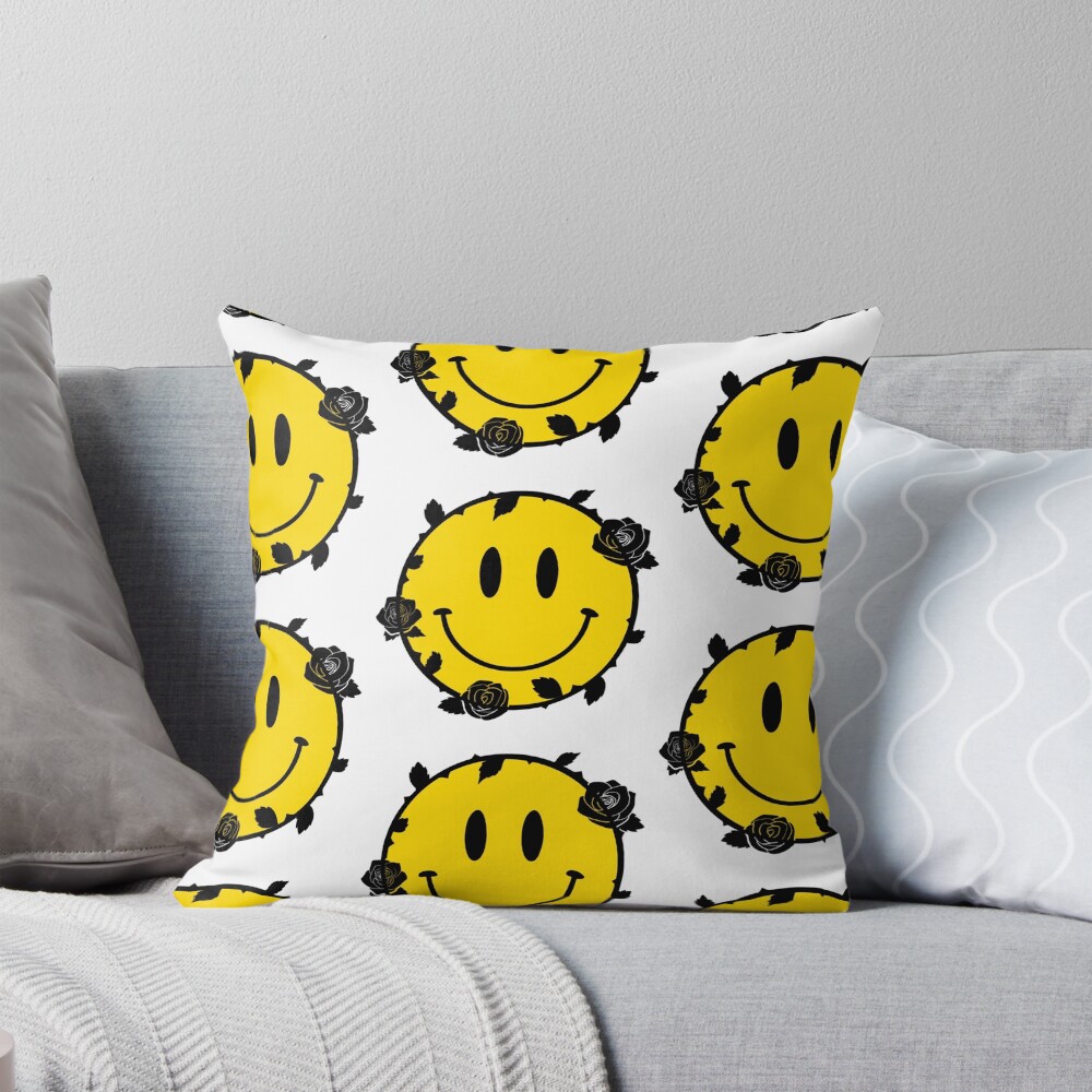 Item preview, Throw Pillow designed and sold by HappyFaceCo.