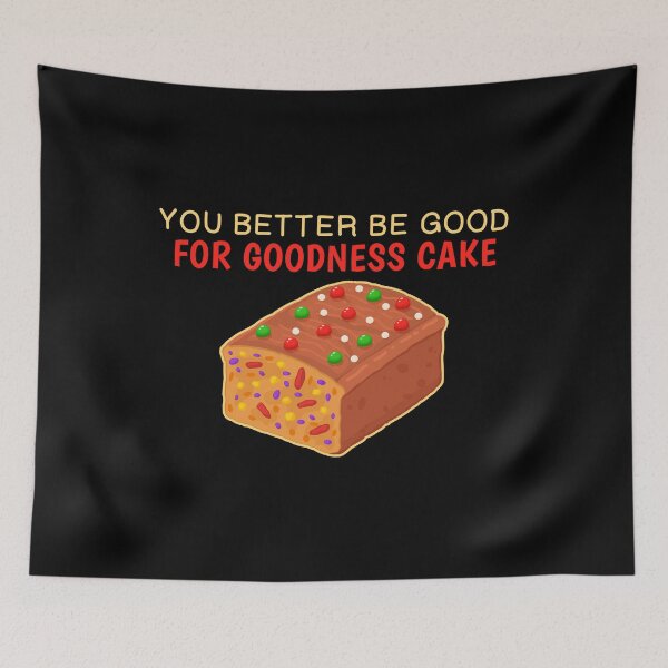 Item preview, Funny Goodness Cake Christmas Fruitcake Pun product designed and sold by jakehughes2015.