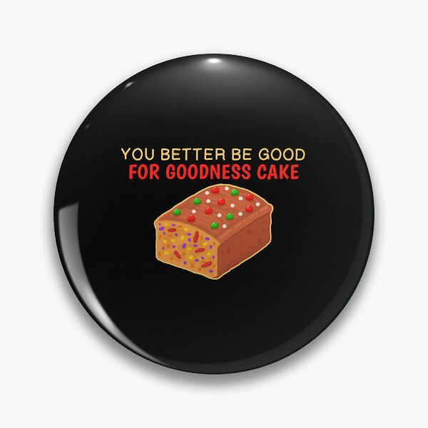 Item preview, Funny Goodness Cake Christmas Fruitcake Pun product designed and sold by jakehughes2015.