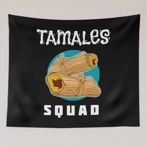 Item preview, Funny Tamales Squad Mexican Christmas print designed and sold by jakehughes2015.