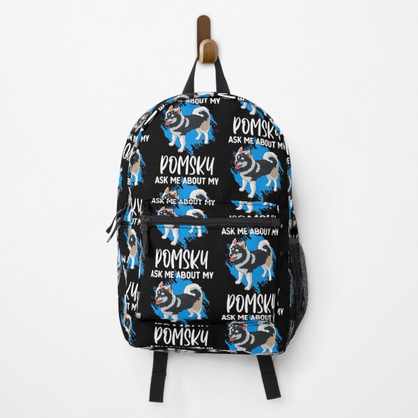 Item preview, Funny Ask Me About My Pomsky Pet Dog Owners graphic designed and sold by jakehughes2015.